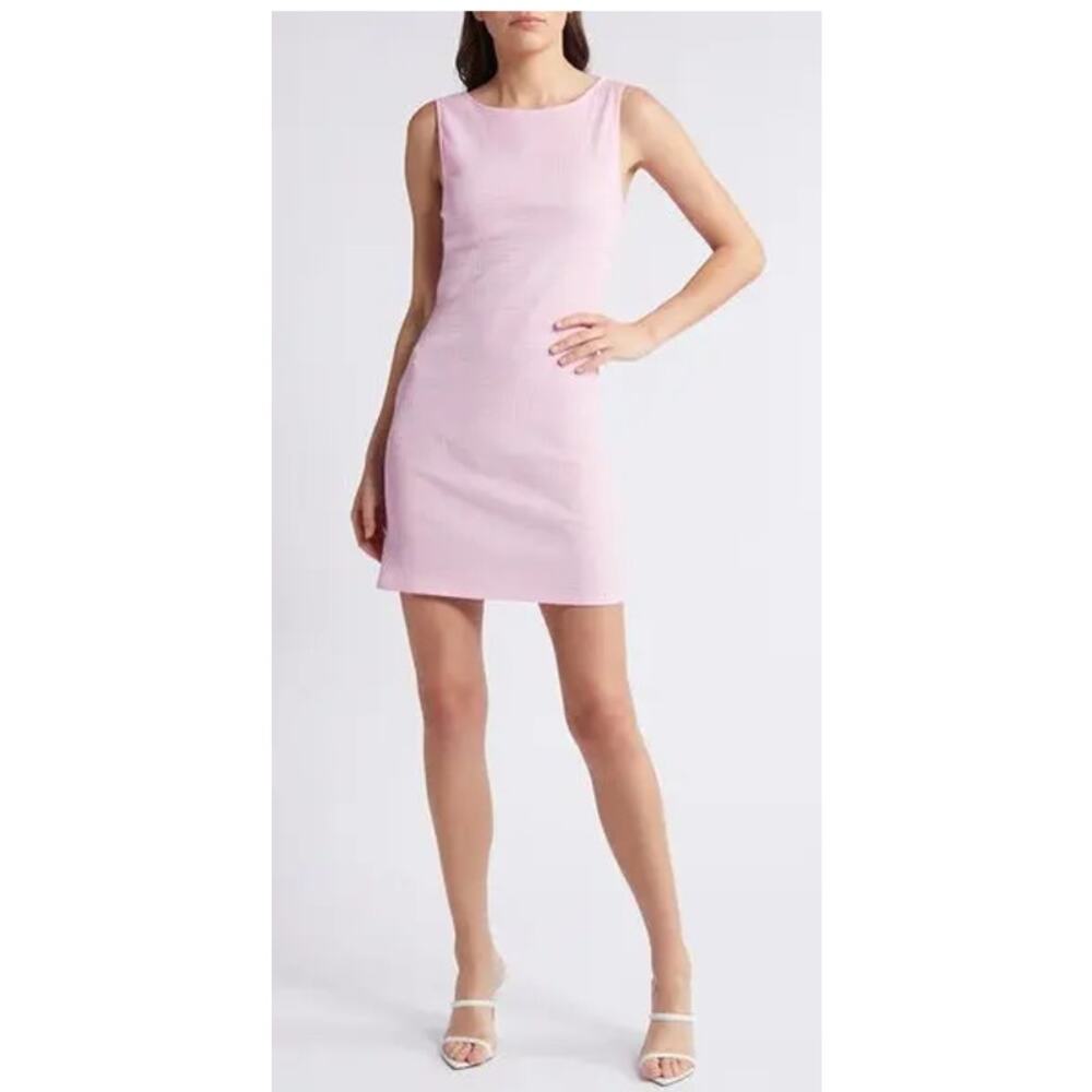 French Connection Rachael Textured Sleeveless Sheath Dress‎ Size Small